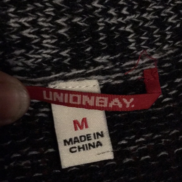 🌺 Union Bay Black and White Cardigan 🌸 - Picture 2 of 4